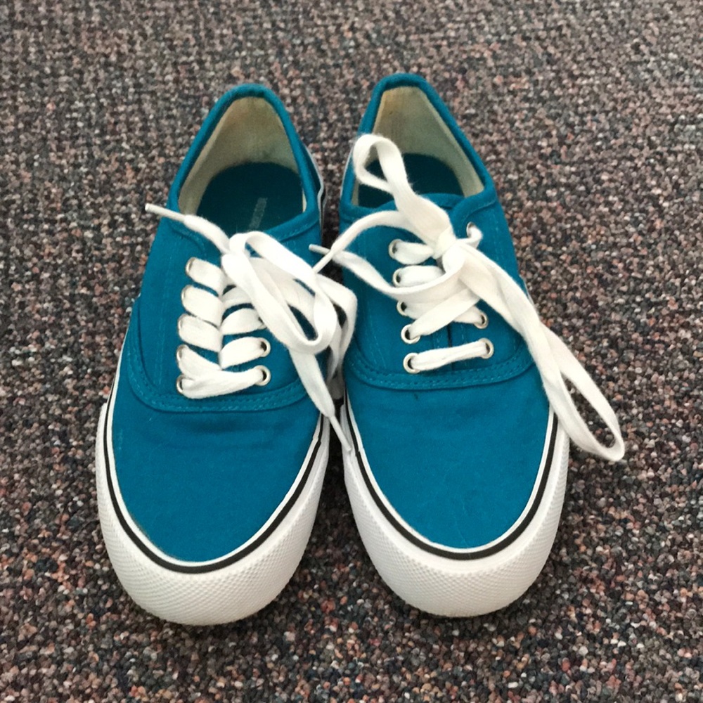 Aqua Blue Sneakers | Size 7